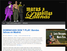 Tablet Screenshot of maraspandillaslatinas.com